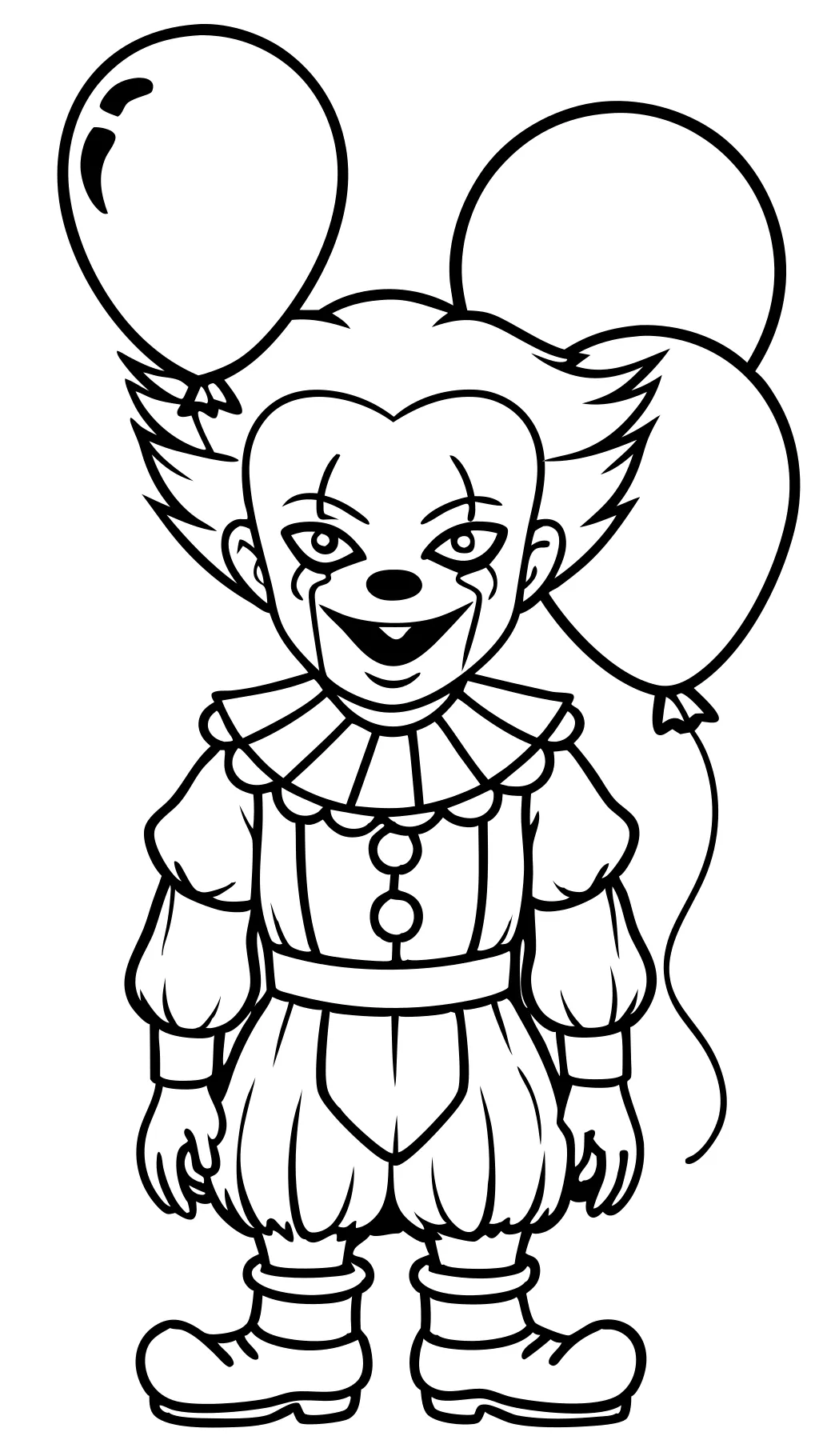 páginas para colorear de Pennywise